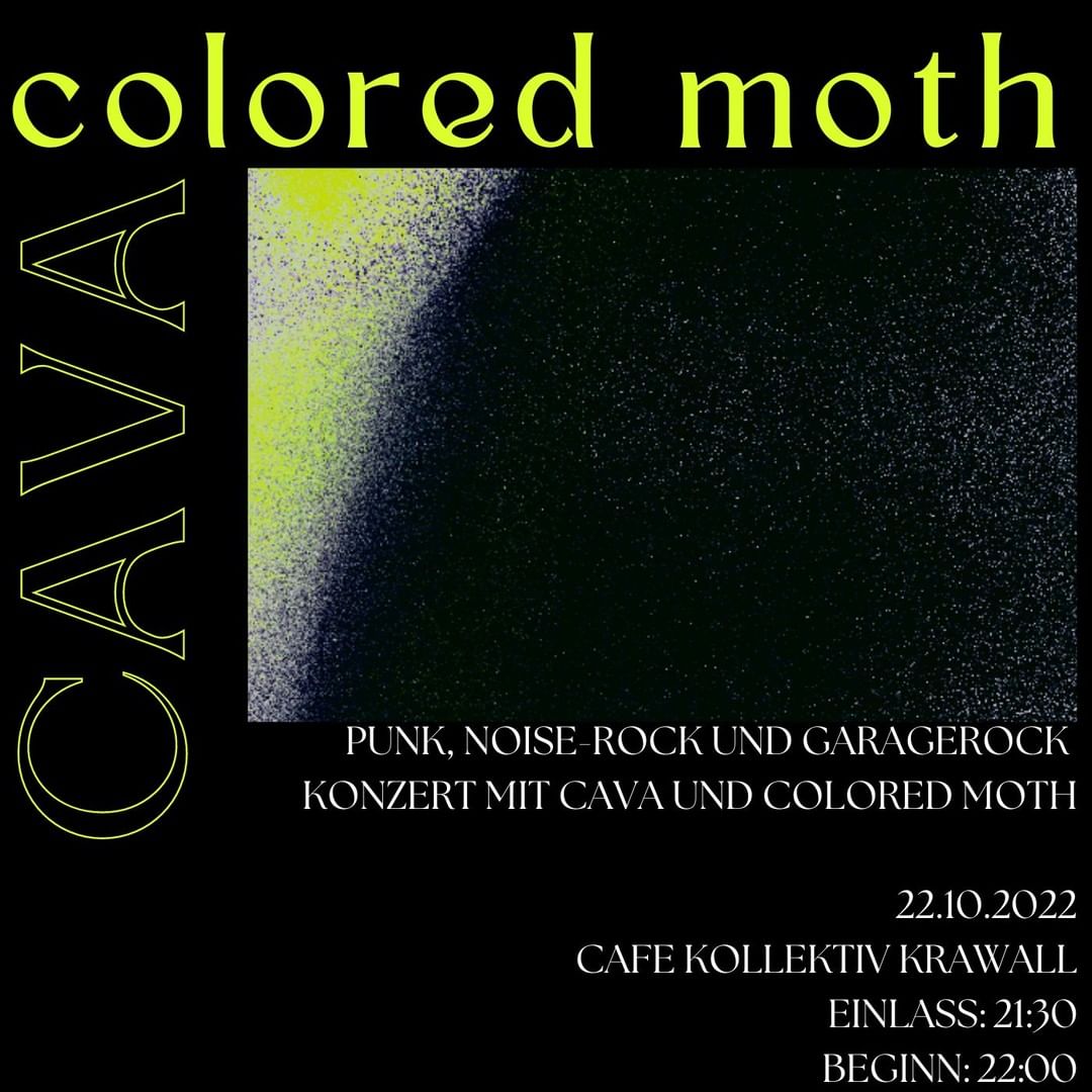konzert mit cava und colored moth