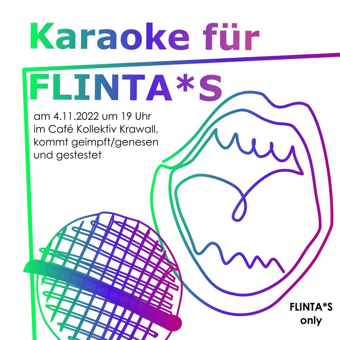 Karaoke für FLINTA*