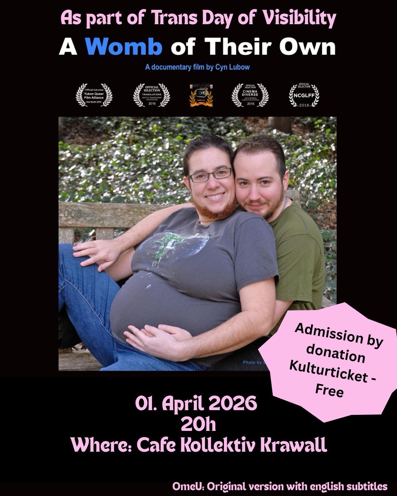 Film Screening "A Womb of Their Own"