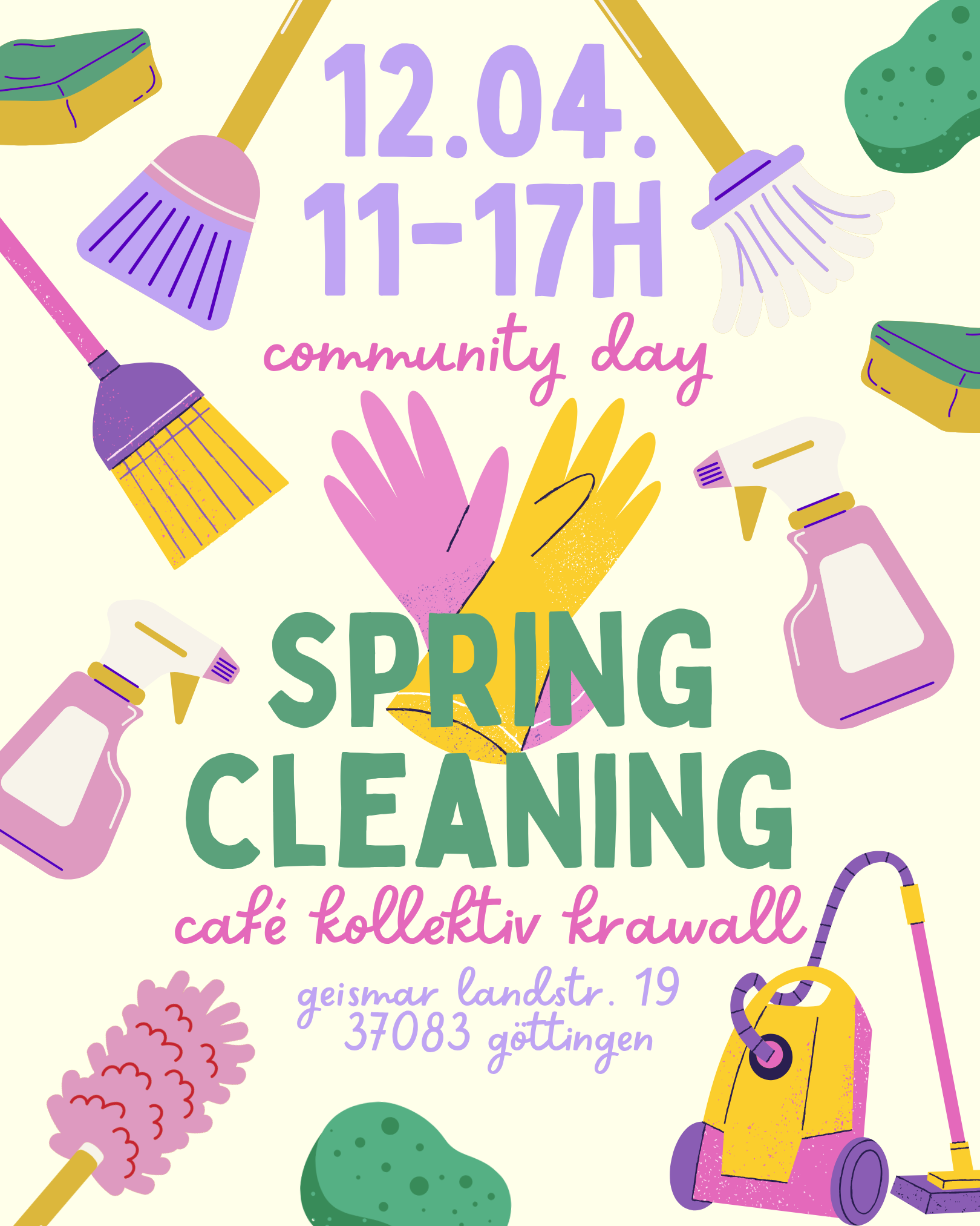 Community Day: Spring Cleaning